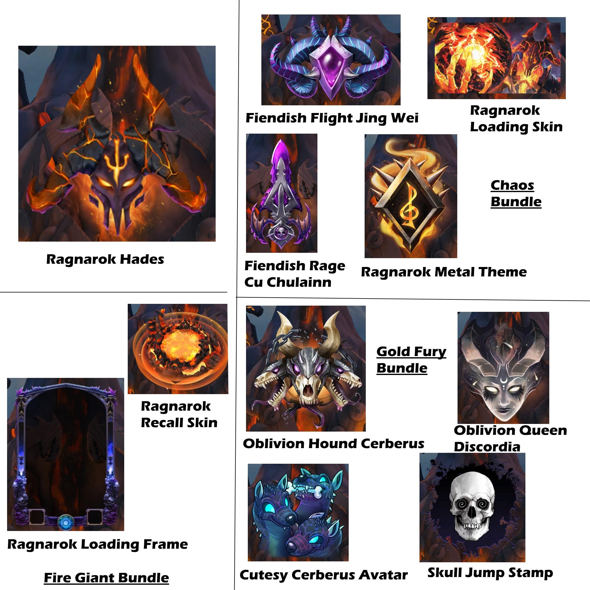 2000x2000 All The Ragnarok Event Icon Art From Pts Smite