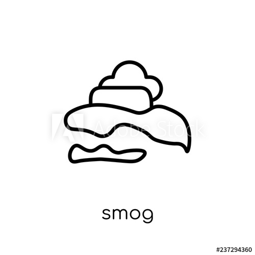 500x500 Smog Icon From Collection