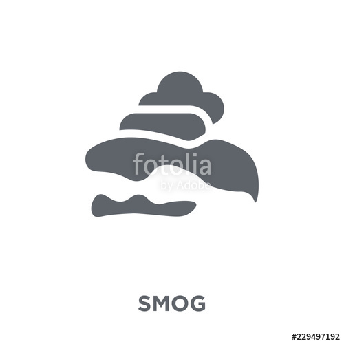 500x500 Smog Icon From Collection Stock Image And Royalty Free Vector