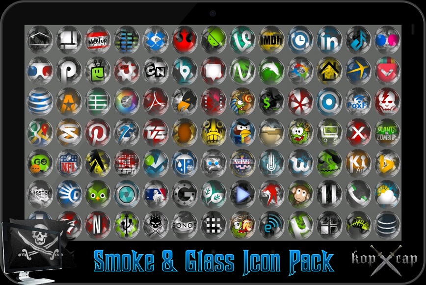 868x581 Smoke Glass Icon Pack Sajt Mobilnykh Razvlechenij