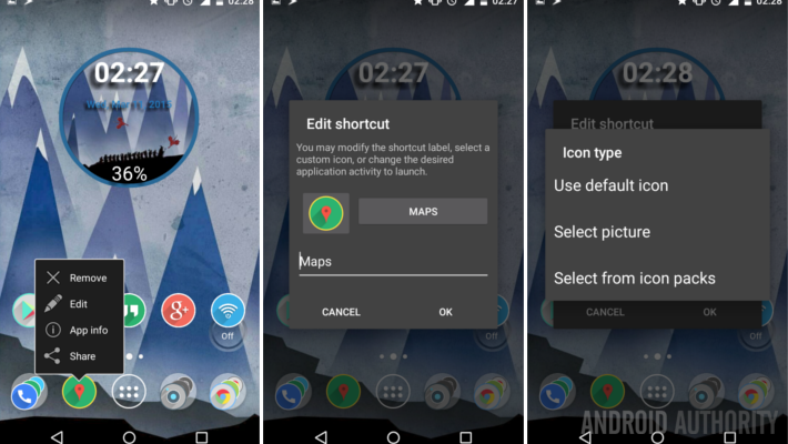 710x400 Android Customization