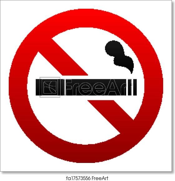 561x581 Free Art Print Of No Smoking Sign No Smoke Icon Stop Smoking No