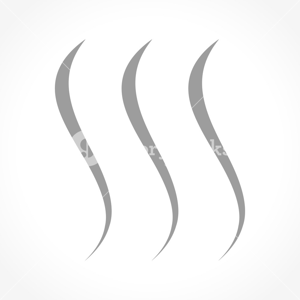 1000x1000 Illustration Of Smoke Icon On White Background Royalty Free Stock