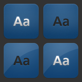 286x286 Smooth Icon Templates