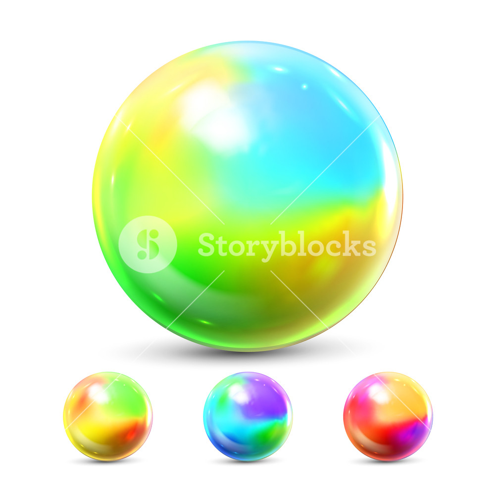 1000x1000 Sphere Ball Vector Orb Shining Glow Crystal Smooth Blank Web
