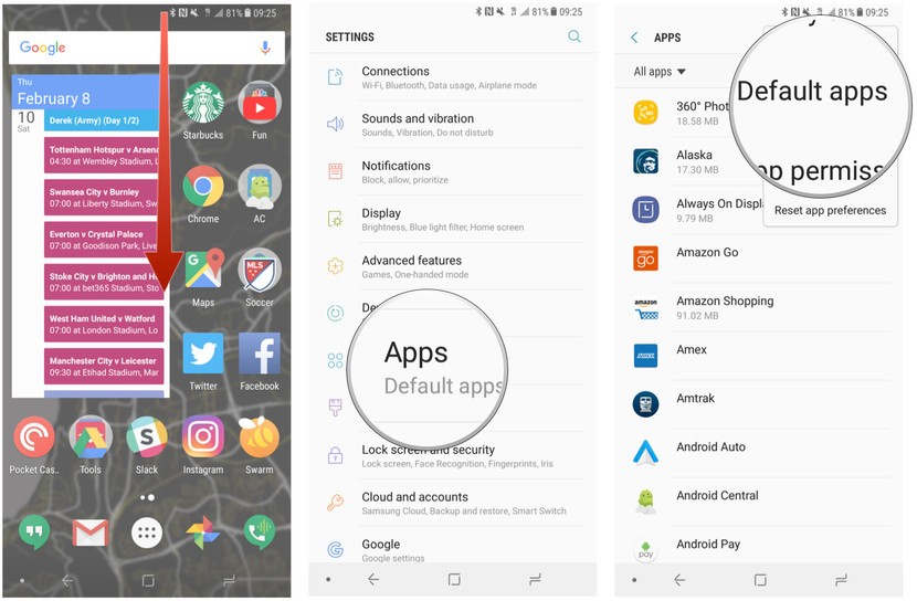 830x544 How To Set Your Default Texting App On Android Android Central