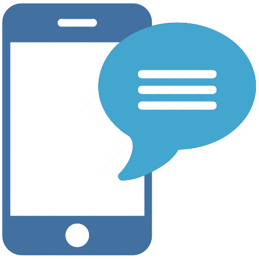 512x512 Sms Icon On Mobile Physits