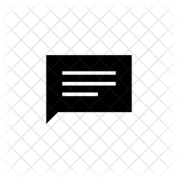256x256 Sms Icon Of Glyph Style