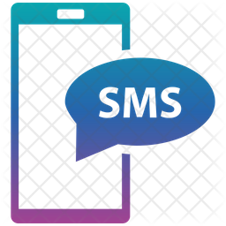 256x256 Sms Send Icon Of Gradient Style