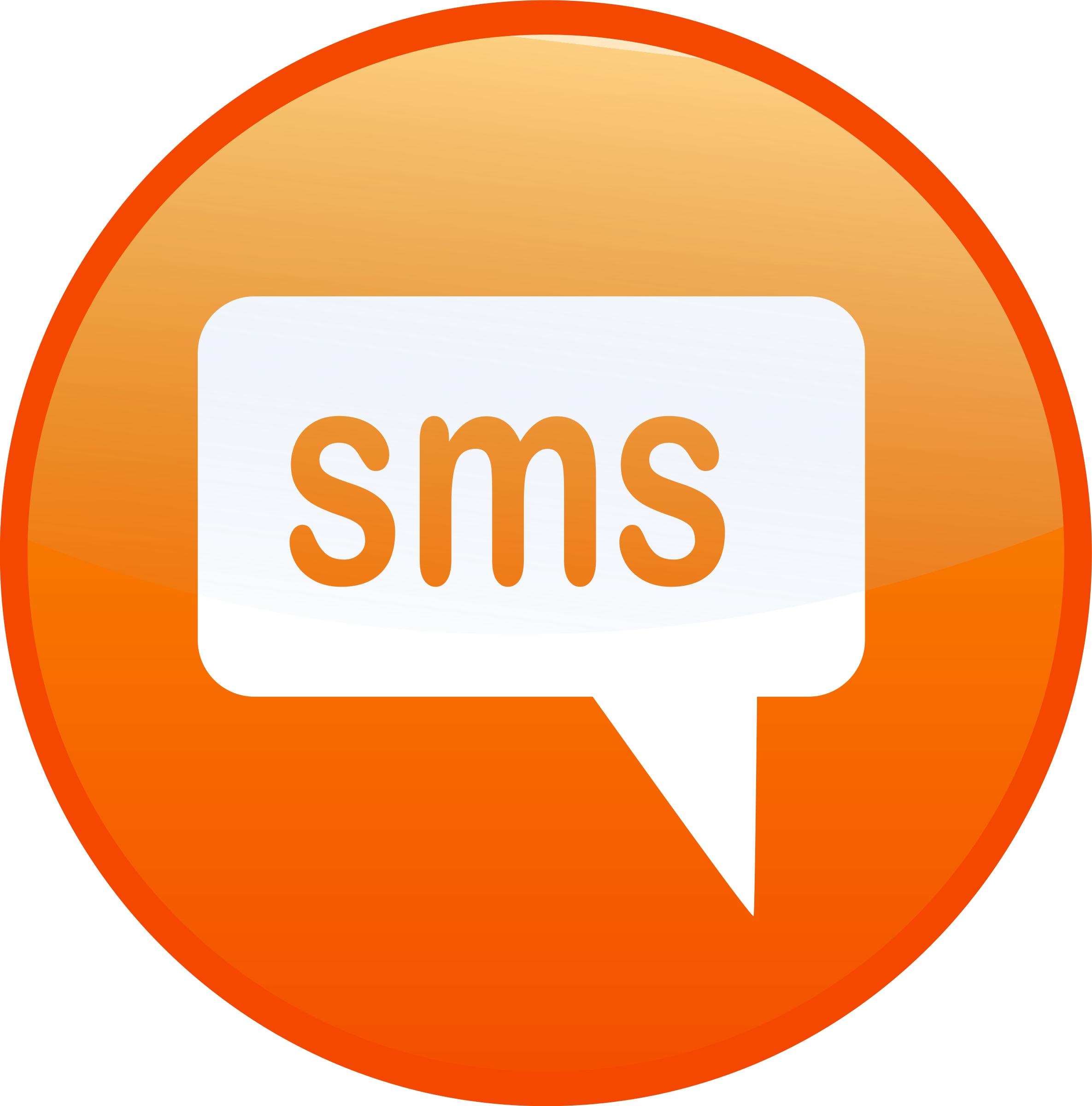 2370x2400 Sms Text Icons Png