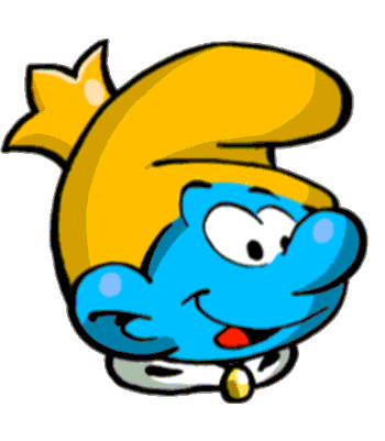 350x401 King Smurf