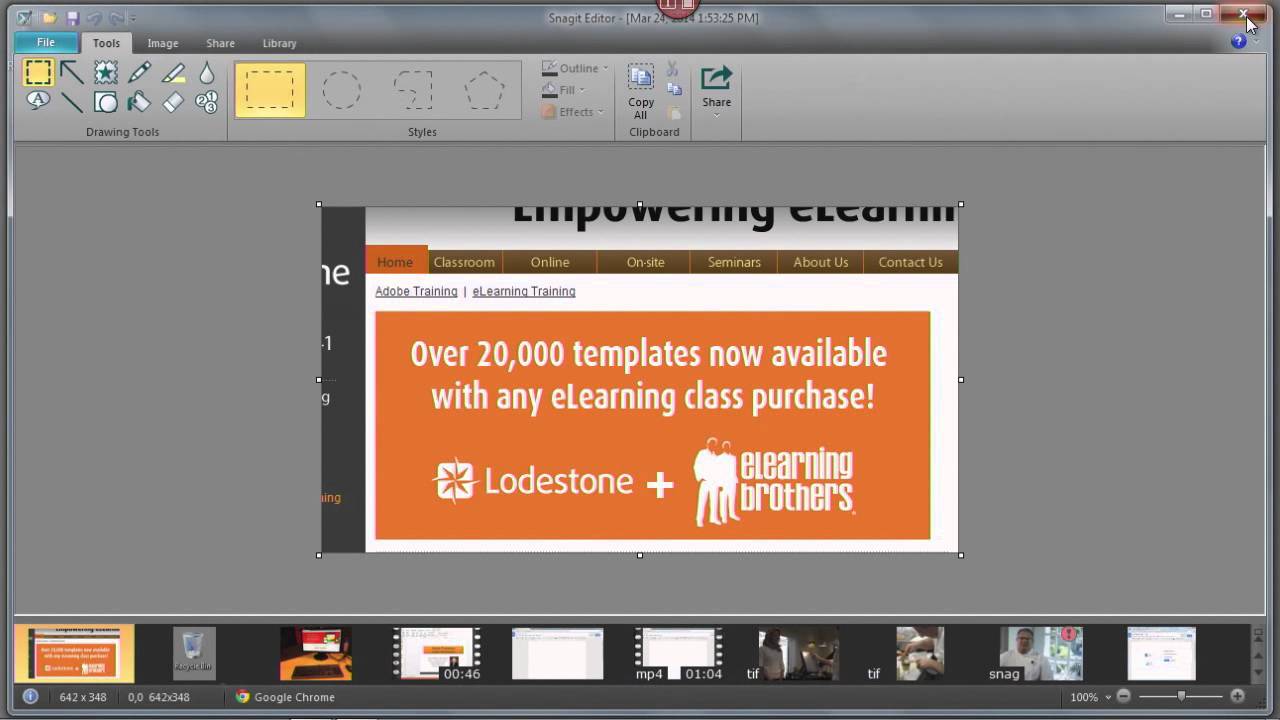 Techsmith Snagit One Click Widget 1280x720 Techsmith Snagit One Click Widget