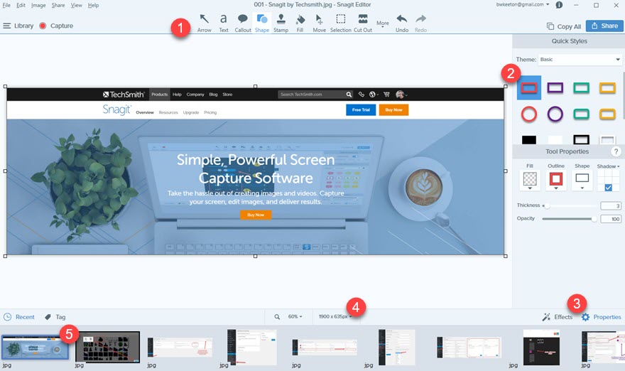 How To Use Snagit For Blogging Elegant Themes Blog 880x522 How To Use Snagit For Blogging Elegant Themes Blog