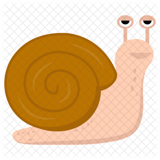 512x512 Snail Icon Of Flat Style