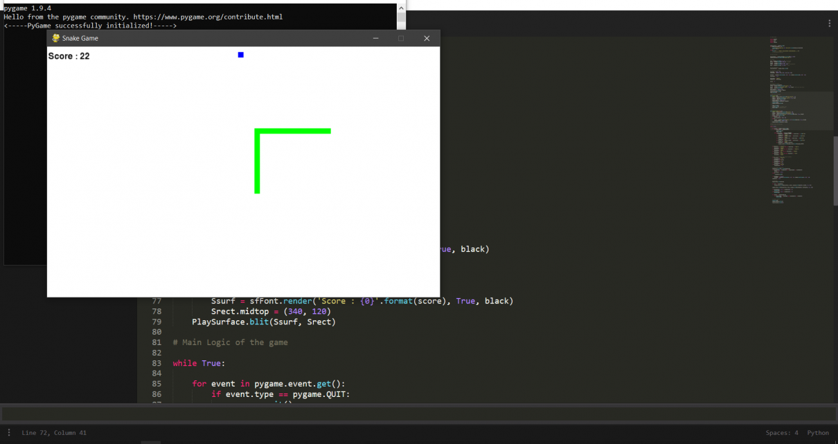 1210x642 Snake Game Using Python And Pygame Cryptocode Academy