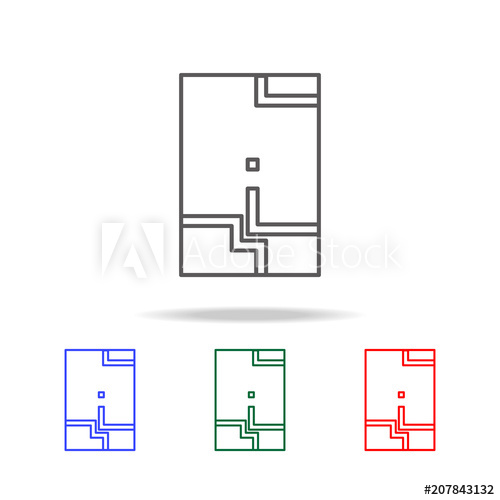 500x500 Snake Game Icon Elements Of Game Life In Multi Colored Icons
