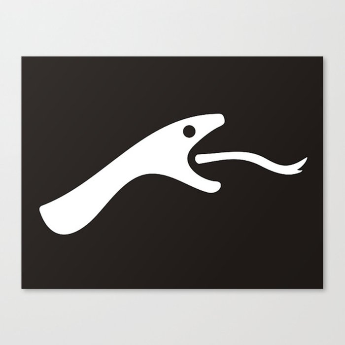 700x700 Snake Icon Canvas Print