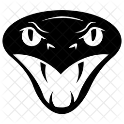 256x256 Snake Icon Of Glyph Style