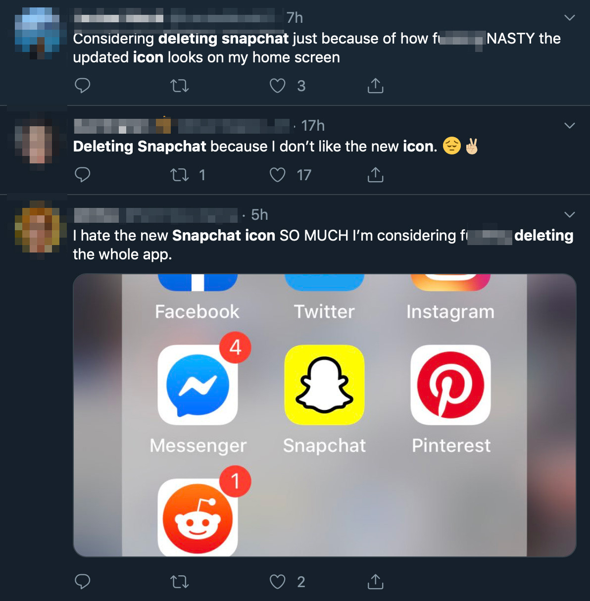 1192x1214 New Snapchat Icon 'so Ugly' That Users Are Deleting The App