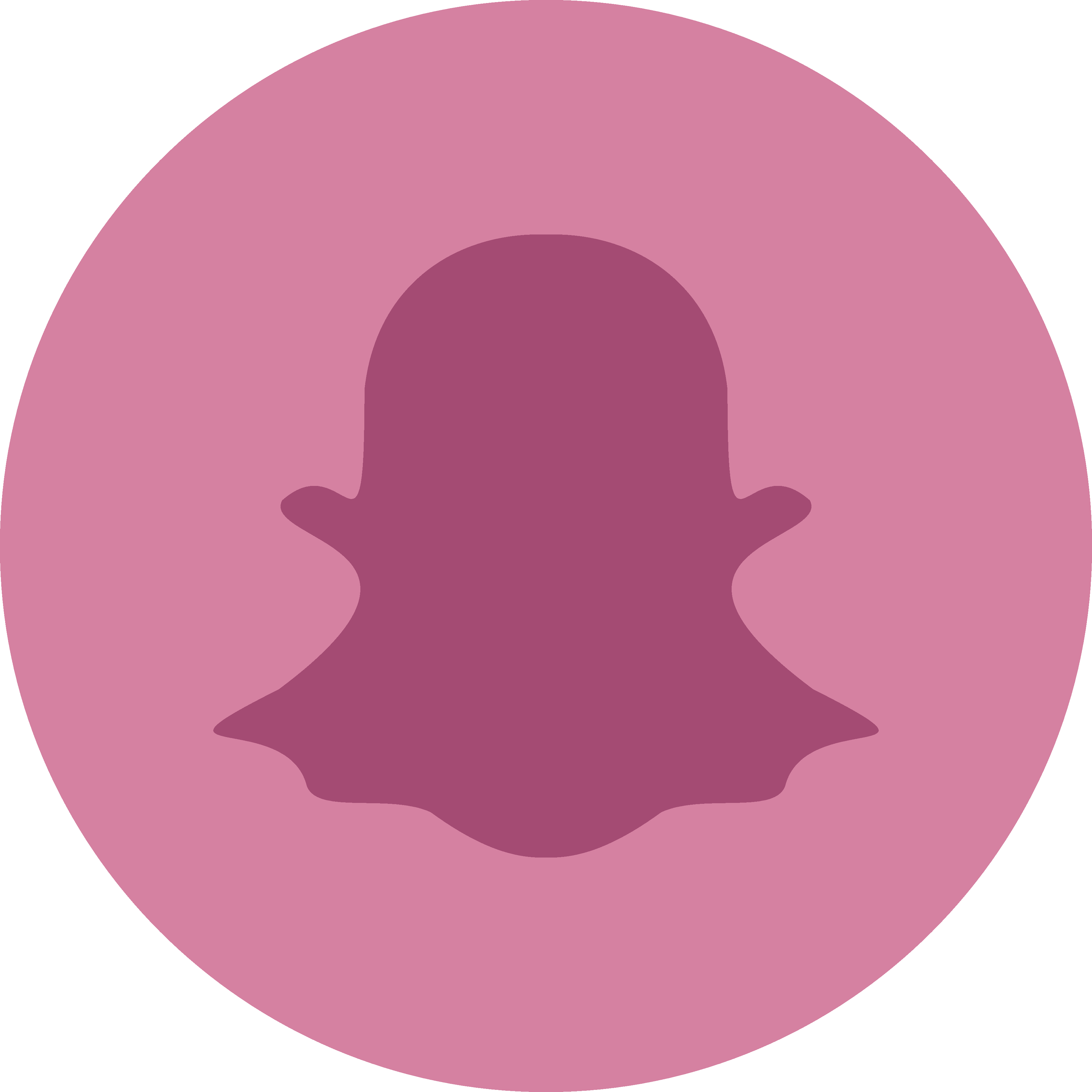 3600x3600 Snap Chat Icon Png Image