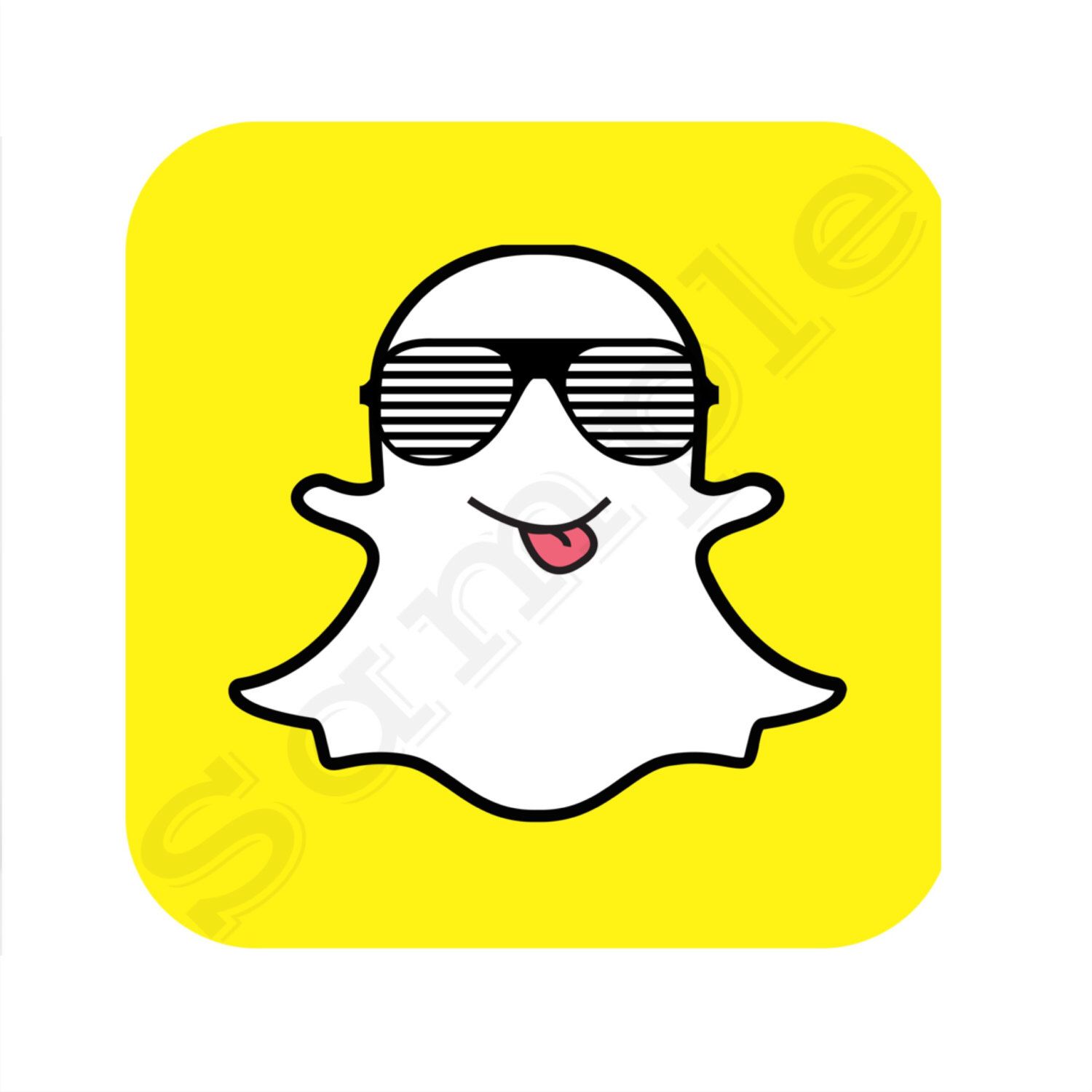 1500x1500 Cool Stickers In App Icon, Snapchat