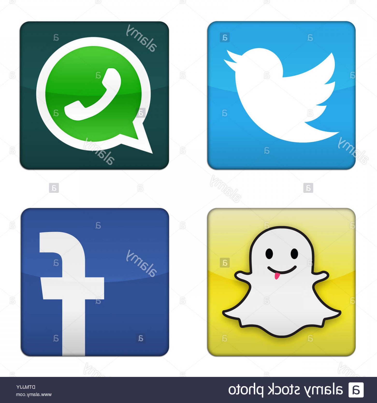 1560x1668 Stock Photo Twitter Whatsapp Snapchat Facebook Icon Logo App
