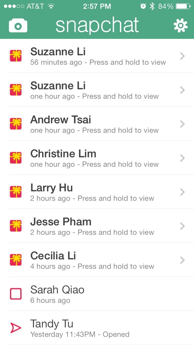 640x1136 Kiss Land Snapchat Gift Wrapped Their Icons For My Birthday!