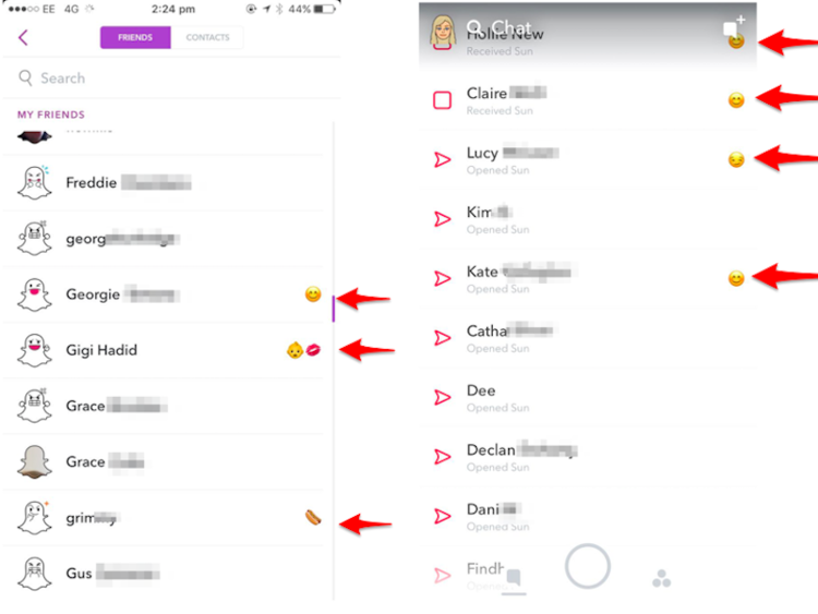 750x563 What Snapchat Friend Emoji Mean