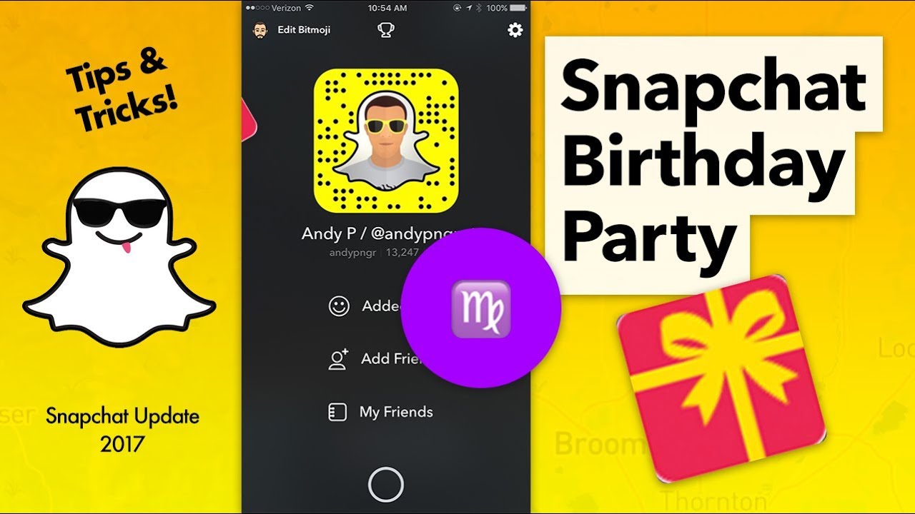 Snapchat Birthday Icon at Collection of Snapchat