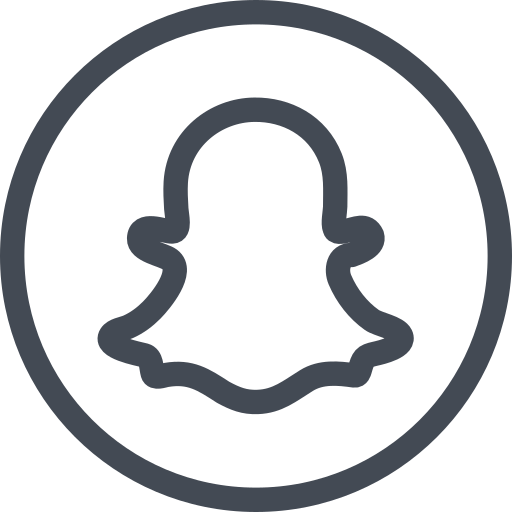 Snapchat Circle Icon