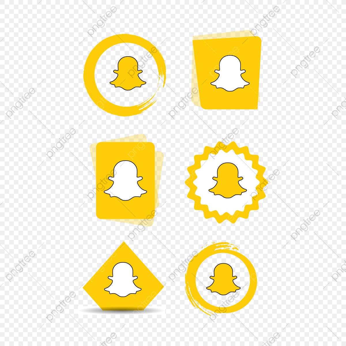 Snapchat Snap Chat Icon Logo Collection Set Social Media Vector 1200x1200 Snapchat Snap Chat Icon Logo Collection Set Social Media Vector