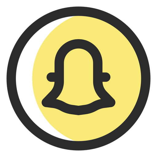 Snapchat Circle Icon at Vectorified.com | Collection of Snapchat Circle