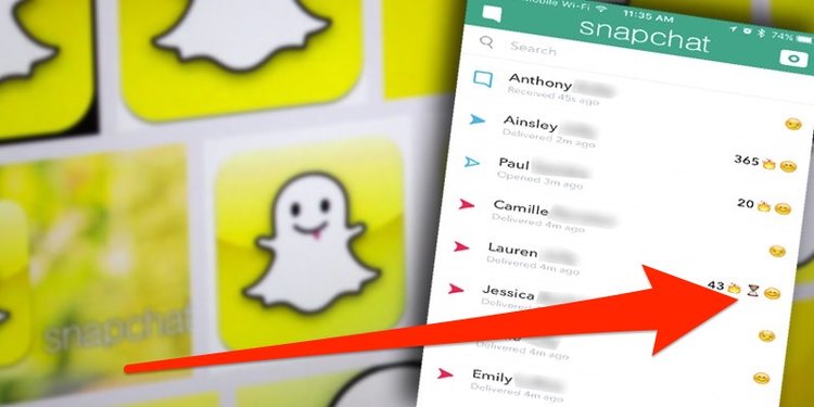 750x375 The Hourglass Emoji In Snapchat Meaning