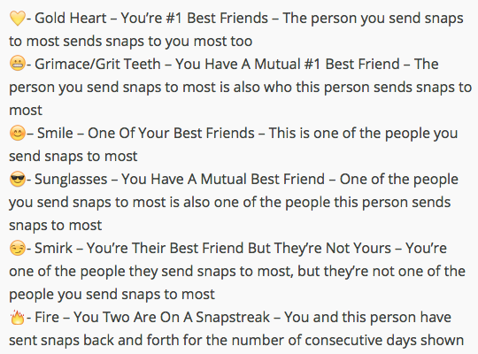 540x400 Have You Noticed The New Snapchat Update Smileys, Fire, And Moons