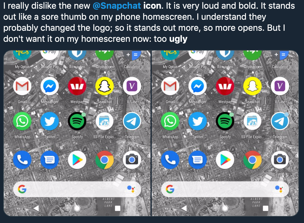 1046x768 New Snapchat Icon 'so Ugly' That Users Are Deleting The App
