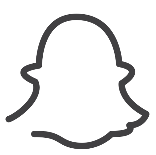 Snapchat Icon Free Of Line Drawn Social Media Icons 512x509 Snapchat Icon Free Of Line Drawn Social Media Icons