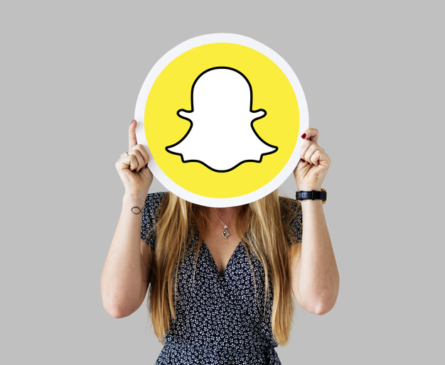 Woman Showing A Snapchat Icon Photo Free Download 626x514 Woman Showing A Snapchat Icon Photo Free Download