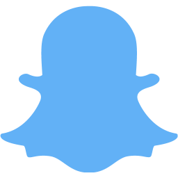 256x256 Tropical Blue Snapchat Icon