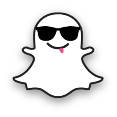 400x400 Snapchat Ghost Outline Transparent Png