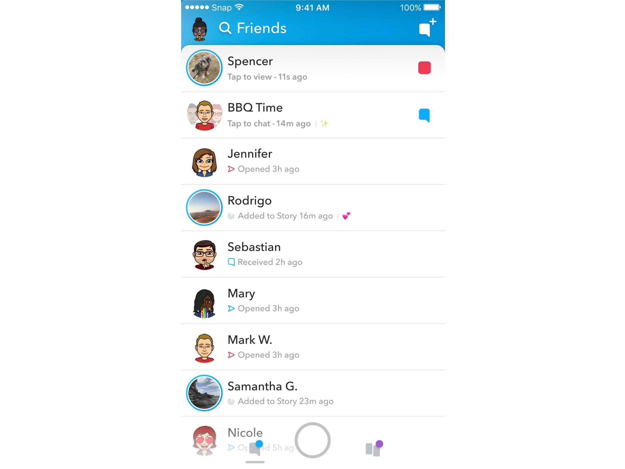 2048x1536 Snapchat Update How To Use The New, Redesigned Version Of The App