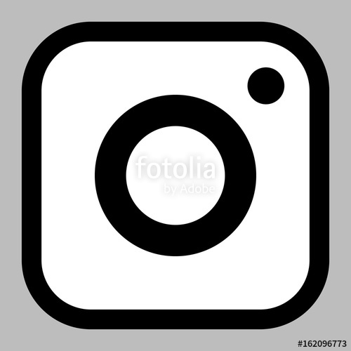 500x500 Square App Style Camera Icon, Logo Symbol Suitable As Photography