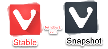 377x173 How To Change Vivaldi Snapshot Icon To Red From Black
