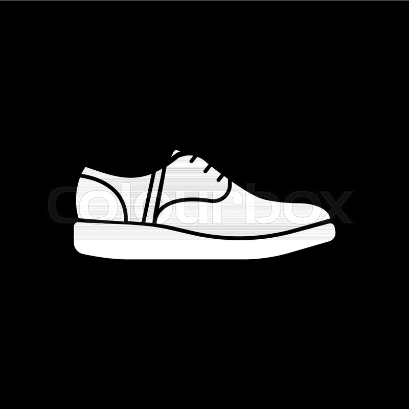 800x800 Sneaker Icon Silhouette Sneaker Stock Vector Colourbox