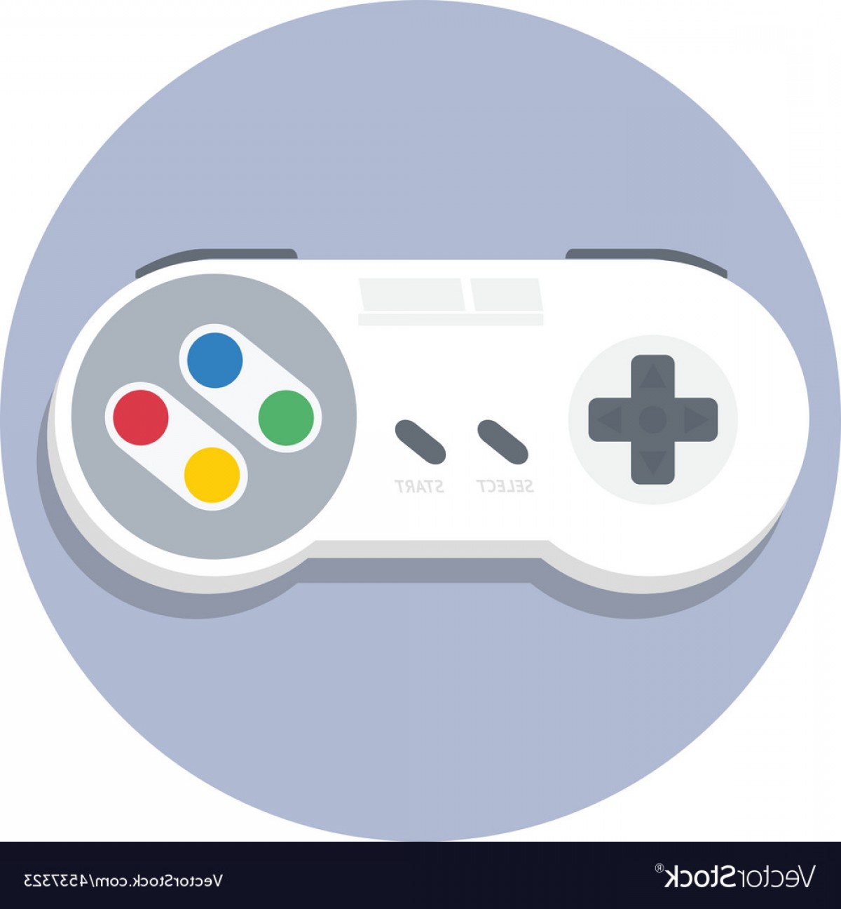 1200x1296 Vintage Super Nintendo Snes Gamepad Flat Icon Vector Geekchicpro