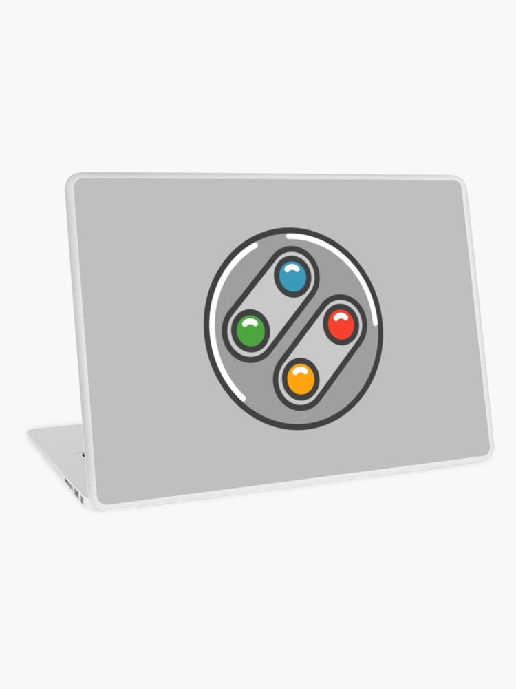 750x1000 Snes Controller Icon Laptop Skin