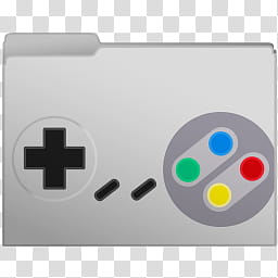 256x256 Nintendo Controllers Set Computer Folder Icons, Snes Controller