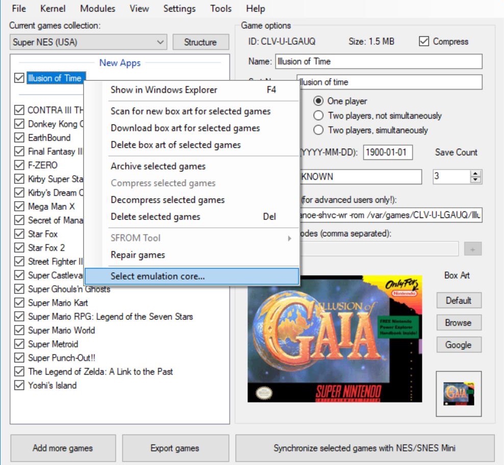 988x913 How To Run Snes Games Through Retroarch On Snes Classic Mini