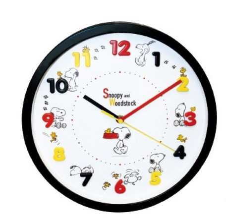 Snoopy Icon Wall Clock Black Export Japanese Products 456x452 Snoopy Icon Wall Clock Black Export Japanese Products
