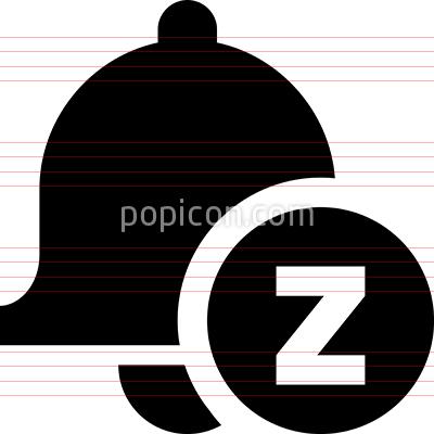 400x400 Bell Snooze Sleep Mode Icon