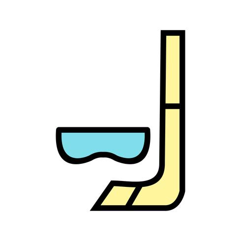 Snorkel Icon Vector Illustration 490x490 Snorkel Icon Vector Illustration